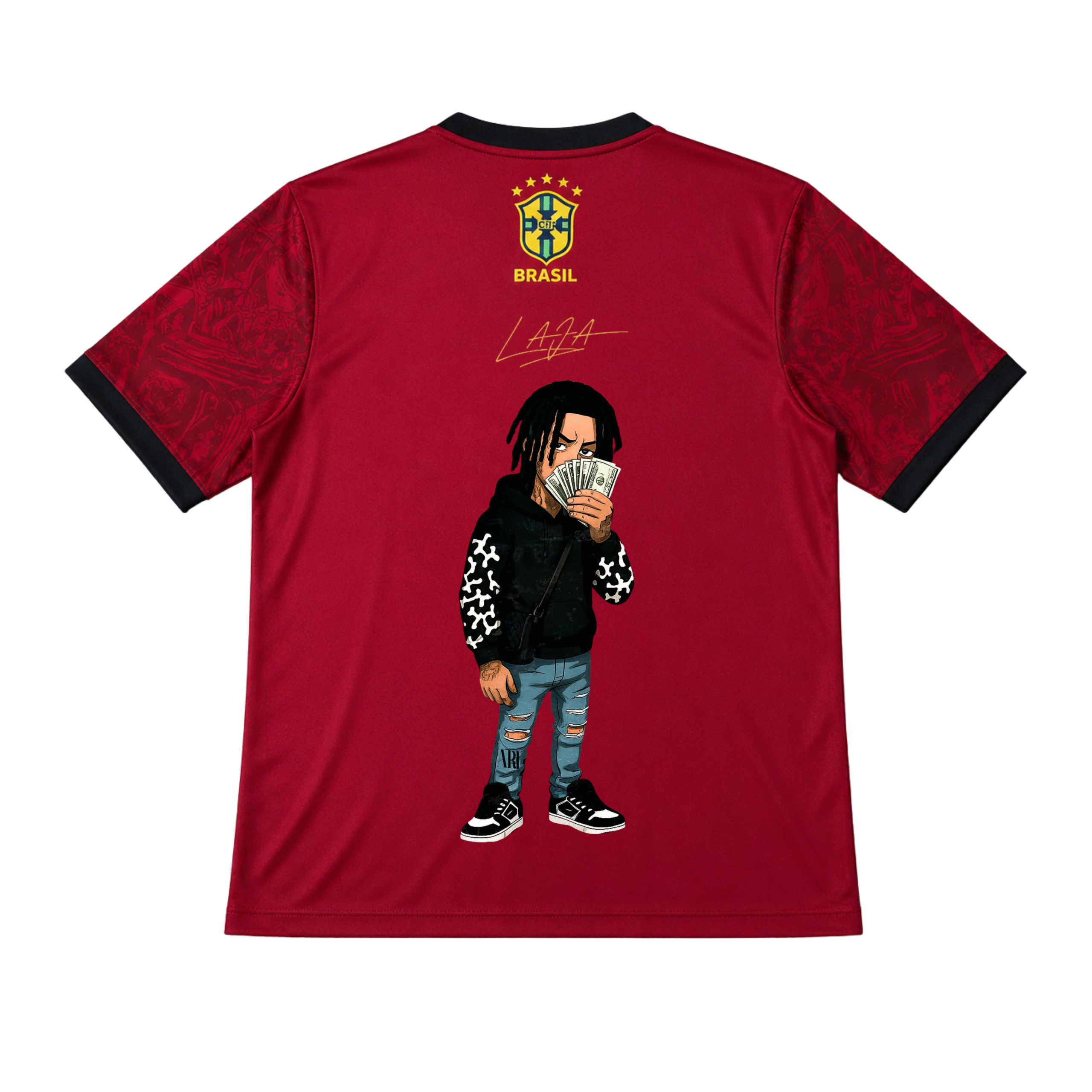Selección de Brasil x Laja camiseta - Imagen 2