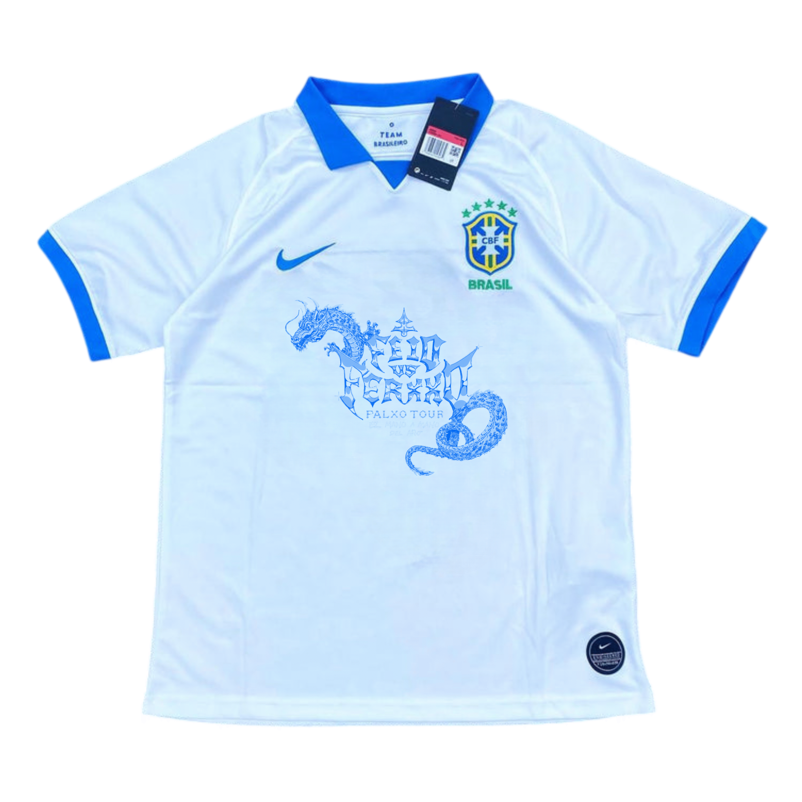 Selección de Brasil x Feid ´Falxo Tour´ camiseta