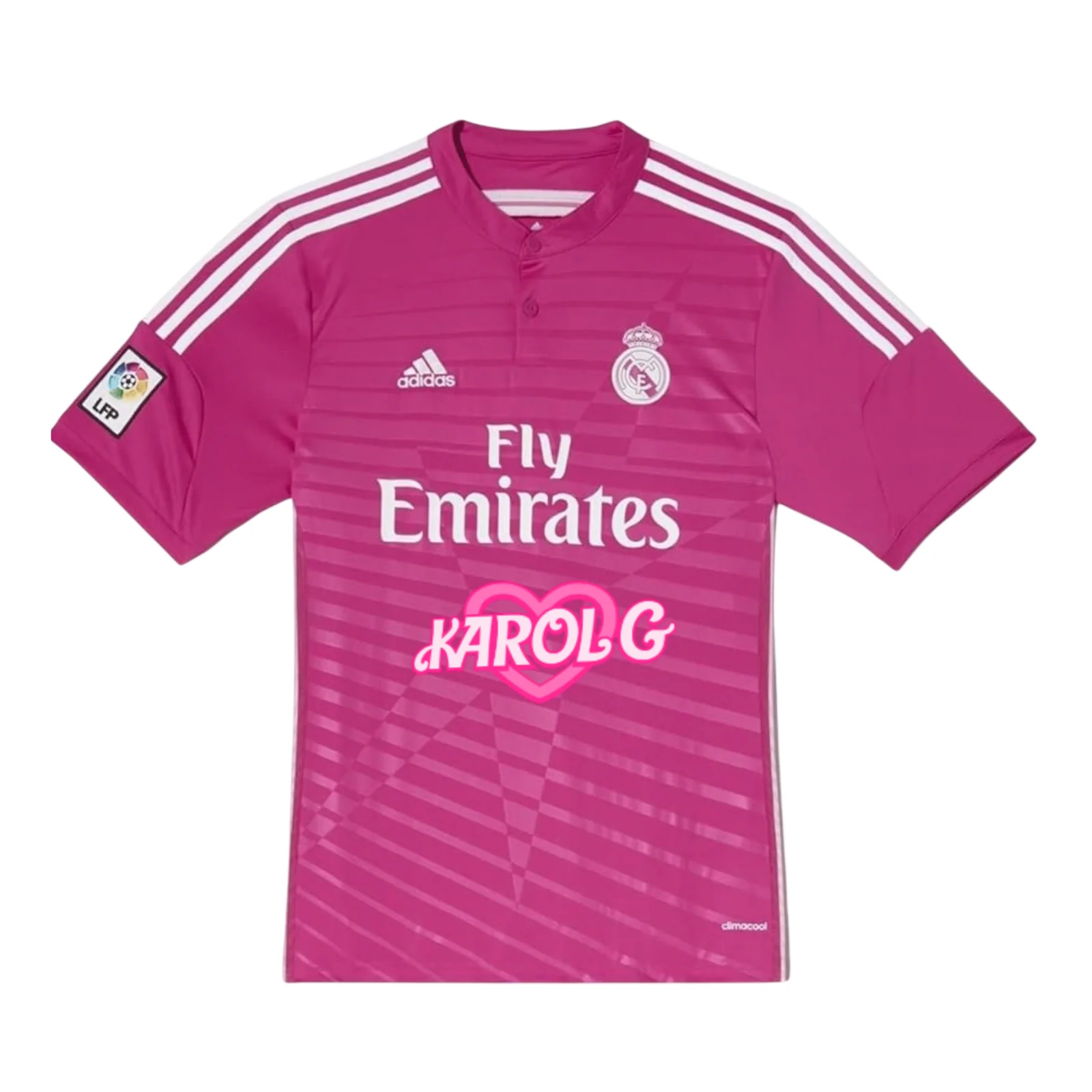 Real Madrid x Karol G camiseta