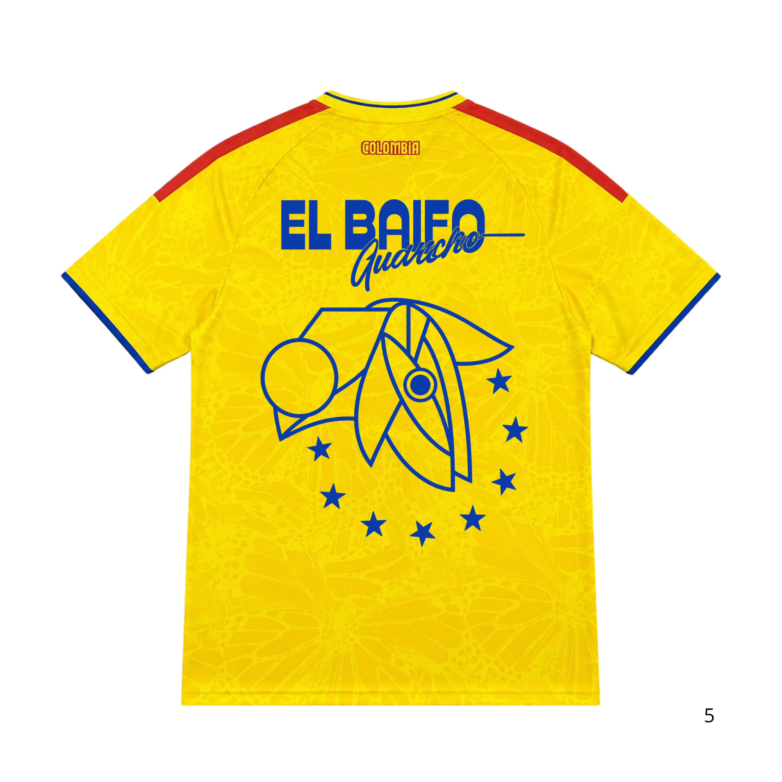 Selección de Colombia x Quevedo camiseta - Imagen 2