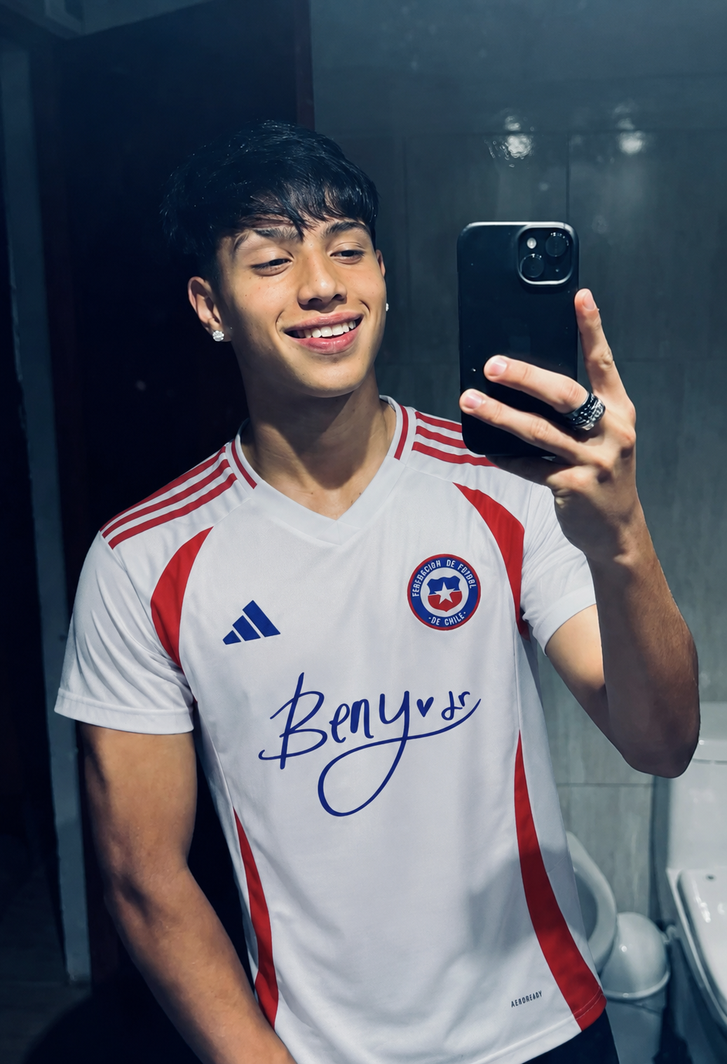 Foto de Noelia Sánchez con su camiseta