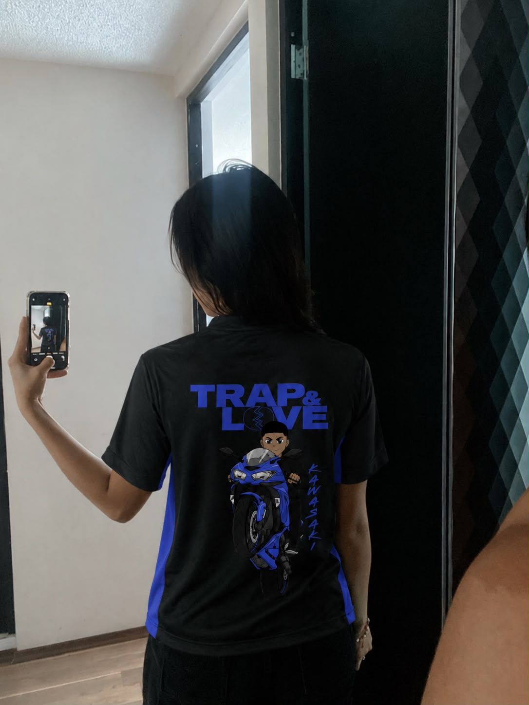 Foto de Rubén Martínez con su camiseta