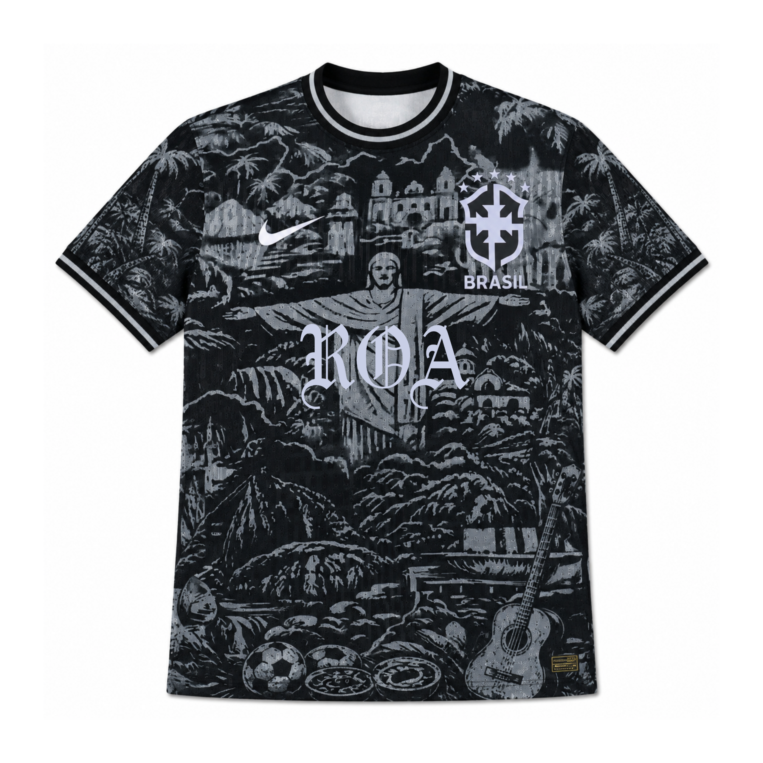 Selección de Brasil x Roa camiseta ´Cristo Redentor´