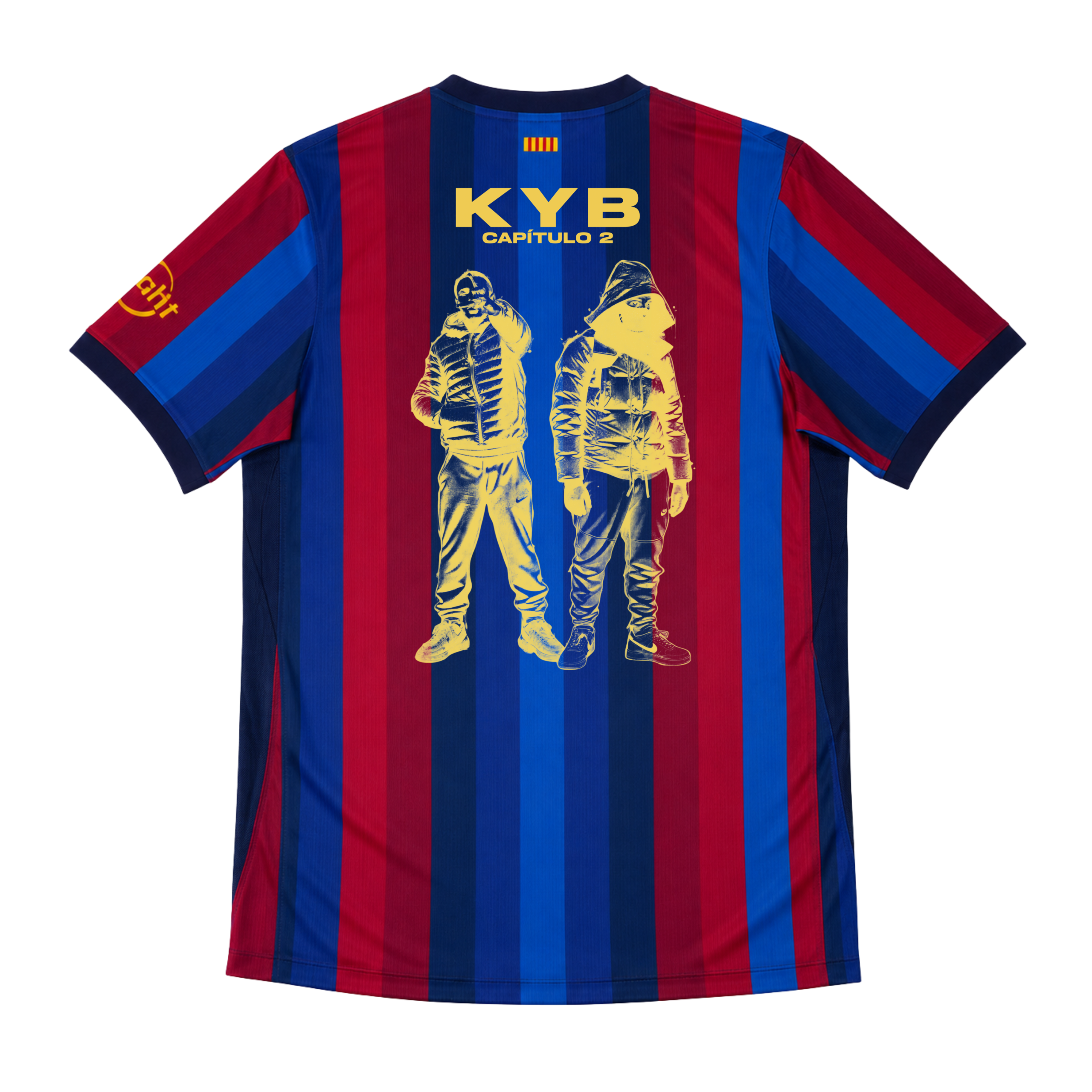 FC Barcelona x Morad y Beny Jr camiseta ´K y B Capítulo 2´ - Imagen 2